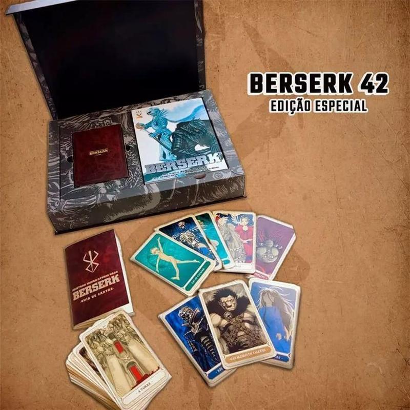 Box Berserk 42 - Tarot - Planet Manga - Revista HQ - Magazine Luiza